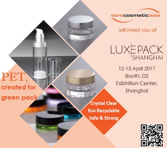 ECA will meet you at LUXEPACK SHANGHAI 2017